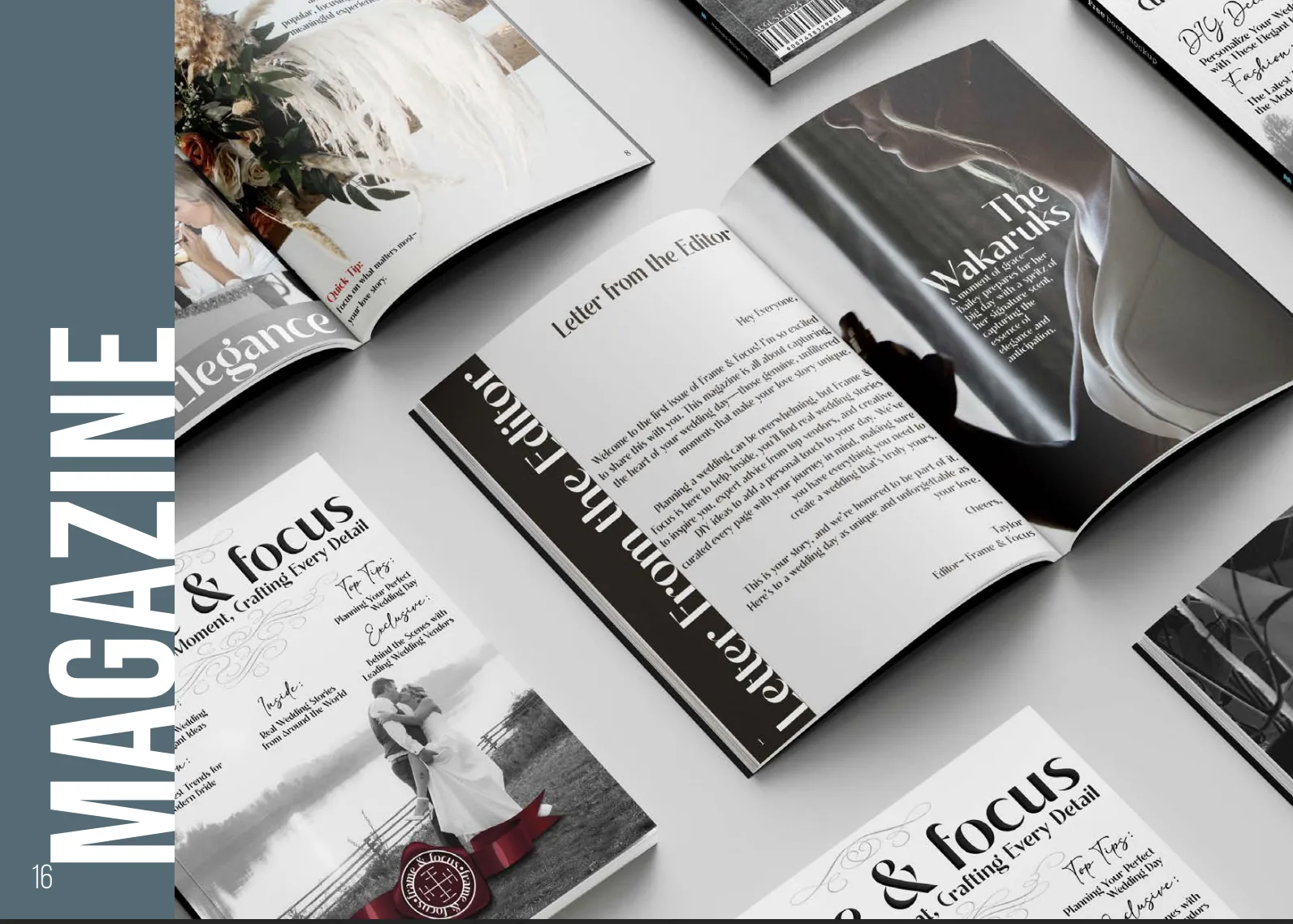 Editorial Design — Frame & Focus Magazine