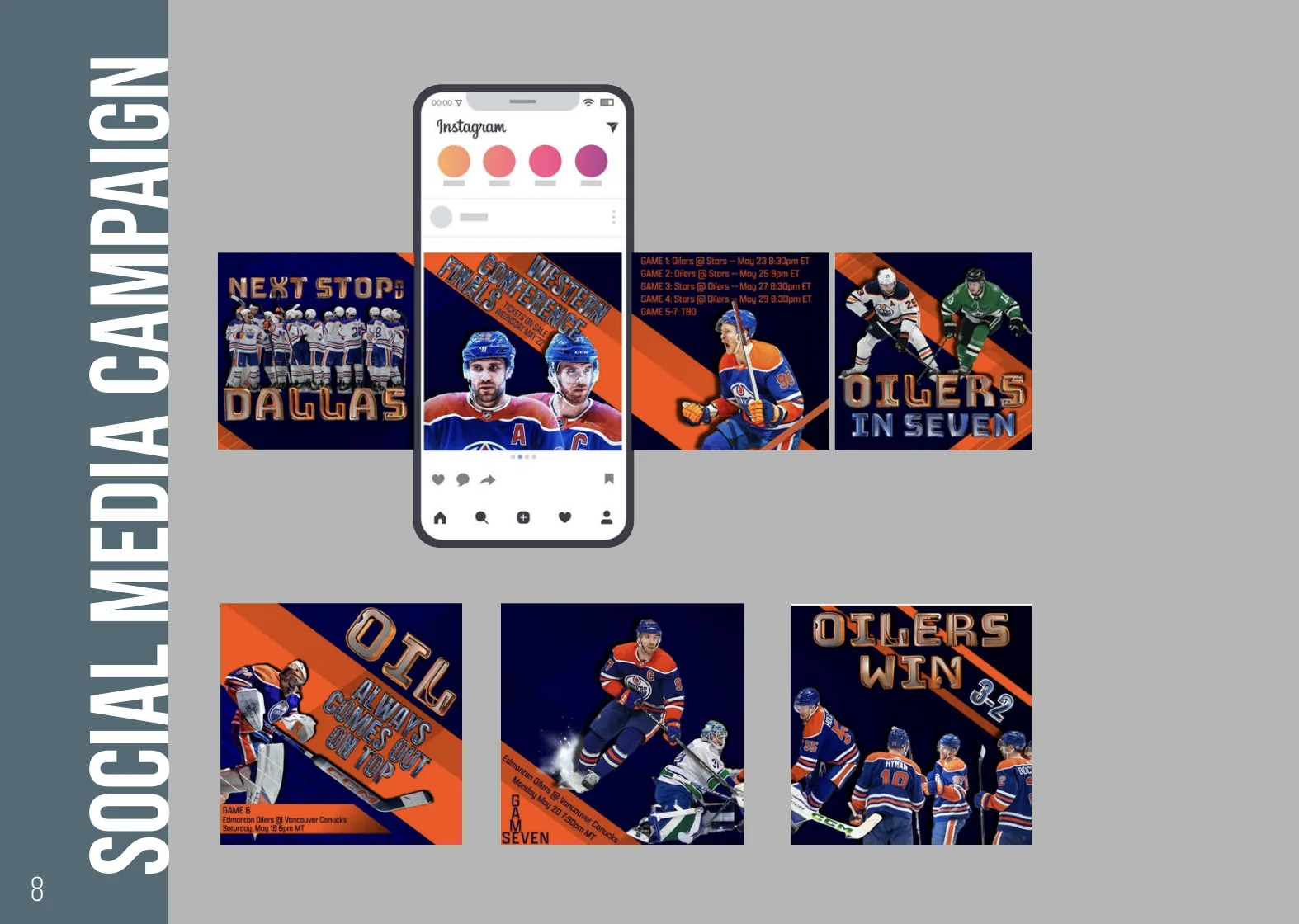 Edmonton Oilers — Mock Campaign